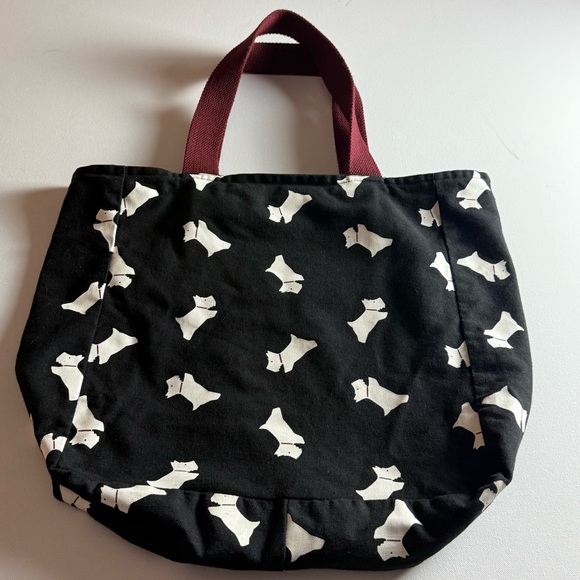 Radley London Scottie Dog Canvas Tote Bag - Picture 3 of 8